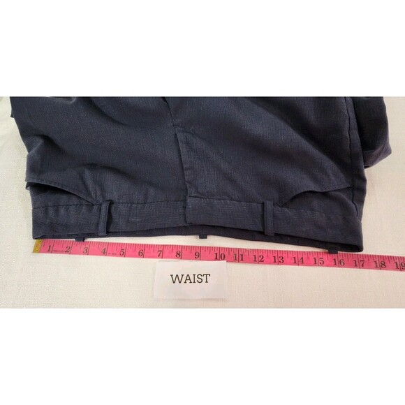 WORTHINGTON WOMENS P12 DARK BLUE LINE PANTS MODERN FIT SLACKS CAREER BUISNESS - Picture 13 of 16